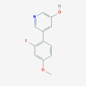 5-(2-Fluoro-4-methoxyphenyl)pyridin-3-ol