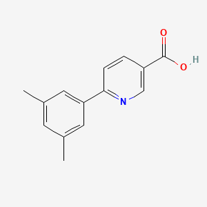 6-(3,5-Dimethylphenyl)pyridine-3-carboxylic acid