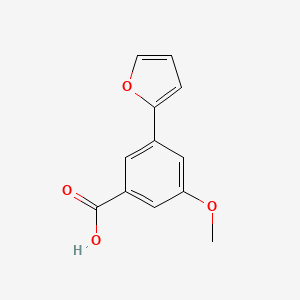 3-(Furan-2-YL)-5-methoxybenzoic acid