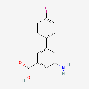 3-Amino-5-(4-fluorophenyl)benzoic acid