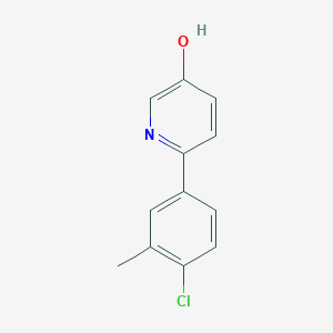 6-(4-Chloro-3-methylphenyl)pyridin-3-ol