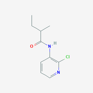 molecular formula C10H13ClN2O B309524 N-(2-chloro-3-pyridinyl)-2-methylbutanamide 