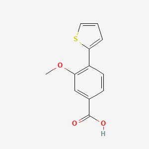 3-Methoxy-4-(thiophen-2-YL)benzoic acid