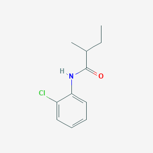 molecular formula C11H14ClNO B309526 N-(2-chlorophenyl)-2-methylbutanamide 