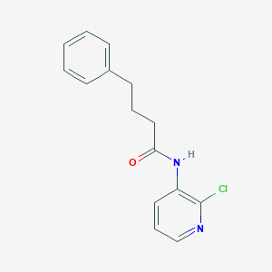molecular formula C15H15ClN2O B309527 N-(2-chloro-3-pyridinyl)-4-phenylbutanamide 