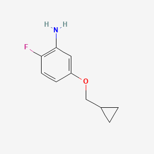 5-(Cyclopropylmethoxy)-2-fluoroaniline