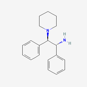 (1R,2R)-1,2-diphenyl-2-(piperidin-1-yl)ethanamine