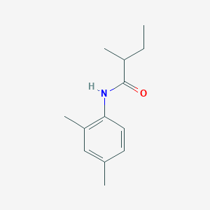molecular formula C13H19NO B309540 N-(2,4-dimethylphenyl)-2-methylbutanamide 