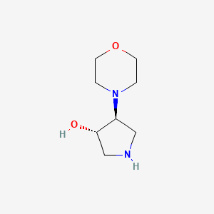 trans-4-(4-Morpholinyl)-3-pyrrolidinol