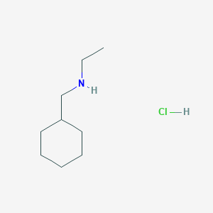 molecular formula C9H20ClN B3095532 N-(cyclohexylmethyl)ethanamine hydrochloride CAS No. 126541-73-9