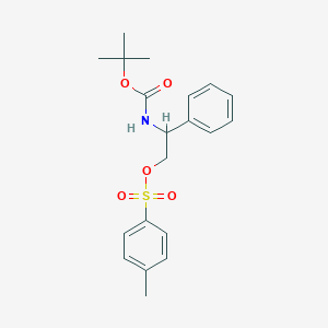 [2-[(2-Methylpropan-2-yl)oxycarbonylamino]-2-phenylethyl] 4-methylbenzenesulfonate