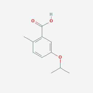 molecular formula C11H14O3 B3095593 5-Isopropoxy-2-methylbenzoic acid CAS No. 1266965-23-4
