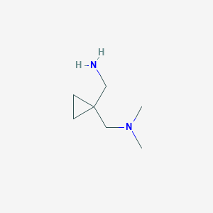 {[1-(Aminomethyl)cyclopropyl]methyl}dimethylamine