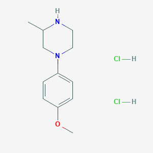 1-(4-Methoxyphenyl)-3-methylpiperazine dihydrochloride