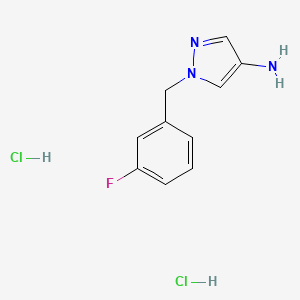 1-(3-fluorobenzyl)-1H-pyrazol-4-amine dihydrochloride