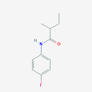 N-(4-fluorophenyl)-2-methylbutanamide