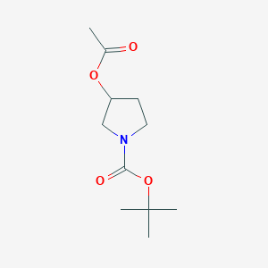 tert-Butyl 3-acetoxypyrrolidine-1-carboxylate