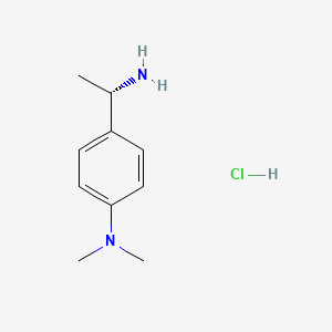 (S)-4-(1-Aminoethyl)-N,N-dimethylaniline hydrochloride