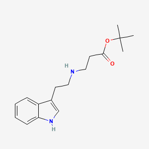 tert-Butyl 3-{[2-(1H-indol-3-yl)ethyl]amino}propanoate