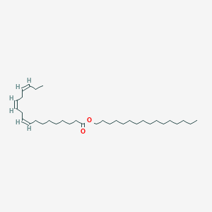 molecular formula C34H62O2 B3096180 Cetyl linolenate CAS No. 1272984-91-4