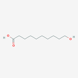 molecular formula C10H20O3 B030962 10-Hydroxydecanoic acid CAS No. 1679-53-4