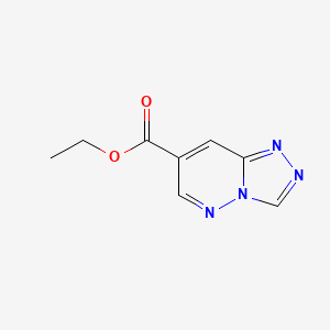 1,2,4-Triazolo[4,3-b]pyridazine-7-carboxylic acid ethyl ester