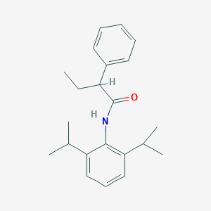 molecular formula C22H29NO B309629 N-(2,6-diisopropylphenyl)-2-phenylbutanamide 