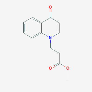 methyl 3-(4-oxoquinolin-1(4H)-yl)propanoate