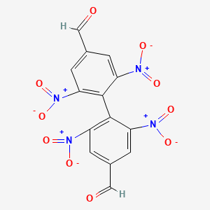 2,2',6,6'-Tetranitrobiphenyl-4,4'-dicarbaldehyde
