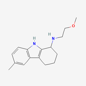 N-(2-methoxyethyl)-6-methyl-2,3,4,9-tetrahydro-1H-carbazol-1-amine