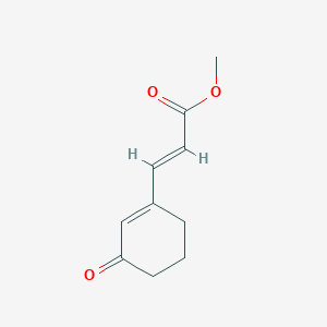 (E)-Methyl 3-(3-oxocyclohex-1-en-1-yl)acrylate