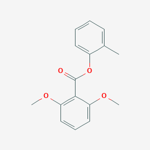 molecular formula C16H16O4 B309657 2-Methylphenyl 2,6-dimethoxybenzoate 