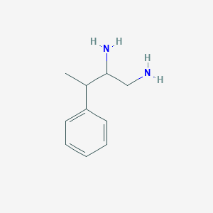 molecular formula C10H16N2 B3096706 3-Phenylbutane-1,2-diamine CAS No. 128833-87-4
