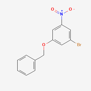 B3096773 1-(Benzyloxy)-3-bromo-5-nitrobenzene CAS No. 128923-99-9