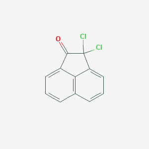 molecular formula C12H6Cl2O B030968 2,2-二氯苊-1(2h)-酮 CAS No. 13152-85-7