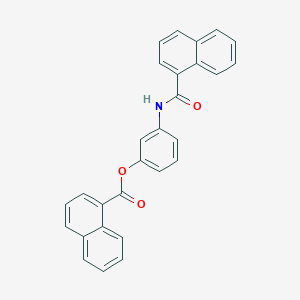 3-(1-Naphthoylamino)phenyl 1-naphthoate