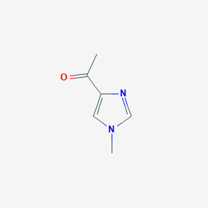 molecular formula C6H8N2O B3096856 1-(1-甲基-1H-咪唑-4-基)乙酮 CAS No. 129003-87-8