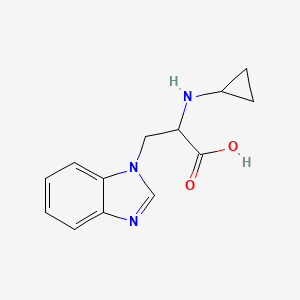 3-(1H-benzimidazol-1-yl)-N-cyclopropylalanine