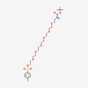 molecular formula C26H45NO11S B3096919 Boc-NH-PEG7-Tos CAS No. 1292268-14-4