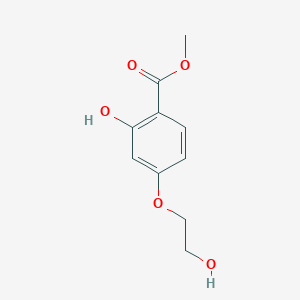 Methyl 4-(2-hydroxyethoxy)salicylate