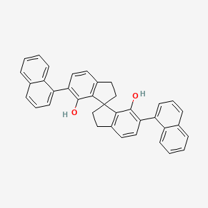 5,5'-Dinaphthalen-1-yl-3,3'-spirobi[1,2-dihydroindene]-4,4'-diol