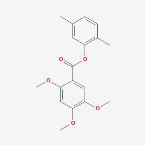 2,5-Dimethylphenyl 2,4,5-trimethoxybenzoate