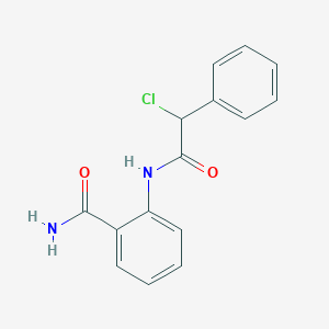 2-{[Chloro(phenyl)acetyl]amino}benzamide