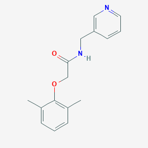 molecular formula C16H18N2O2 B309707 2-(2,6-dimethylphenoxy)-N-(3-pyridinylmethyl)acetamide 