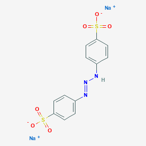 molecular formula C12H9N3Na2O6S2 B030971 4,4'-(Diazoamino)dibenzenesulfonic acid, disodium salt CAS No. 56120-28-6