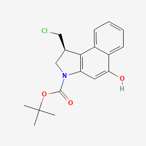 (S)-tert-Butyl 1-(chloromethyl)-5-hydroxy-1H-benzo[e]indole-3(2H)-carboxylate