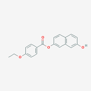 molecular formula C19H16O4 B309714 7-Hydroxy-2-naphthyl 4-ethoxybenzoate 