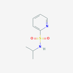 molecular formula C8H12N2O2S B3097178 N-异丙基吡啶-2-磺酰胺 CAS No. 1303968-47-9