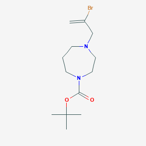 2-Bromo-3-(N-boc-4-homopiperazinyl)prop-1-ene