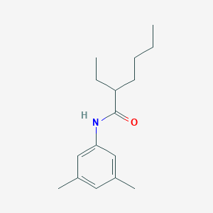 molecular formula C16H25NO B309741 N-(3,5-dimethylphenyl)-2-ethylhexanamide 